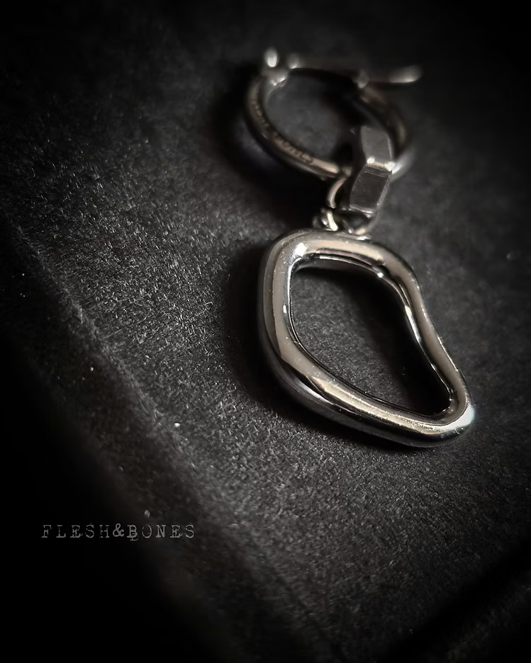 TEMPTRESS earring stainless steel, unisex, waterproof