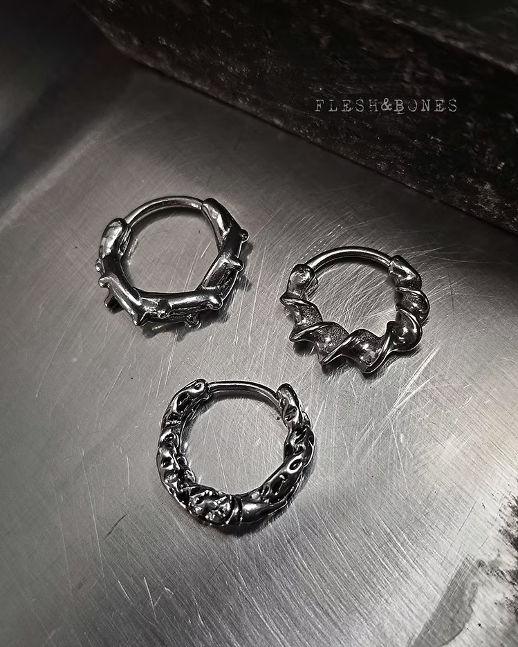 ORIGIN PACK of 3 mono earrings