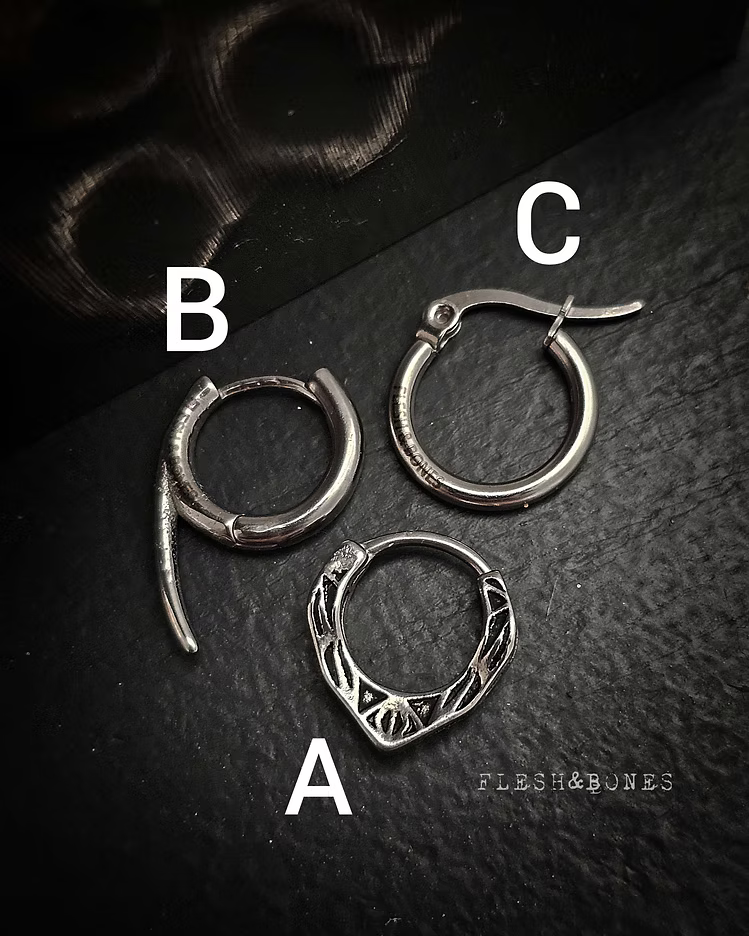 JUKIE mini PACK of 3 mono-earrings or single