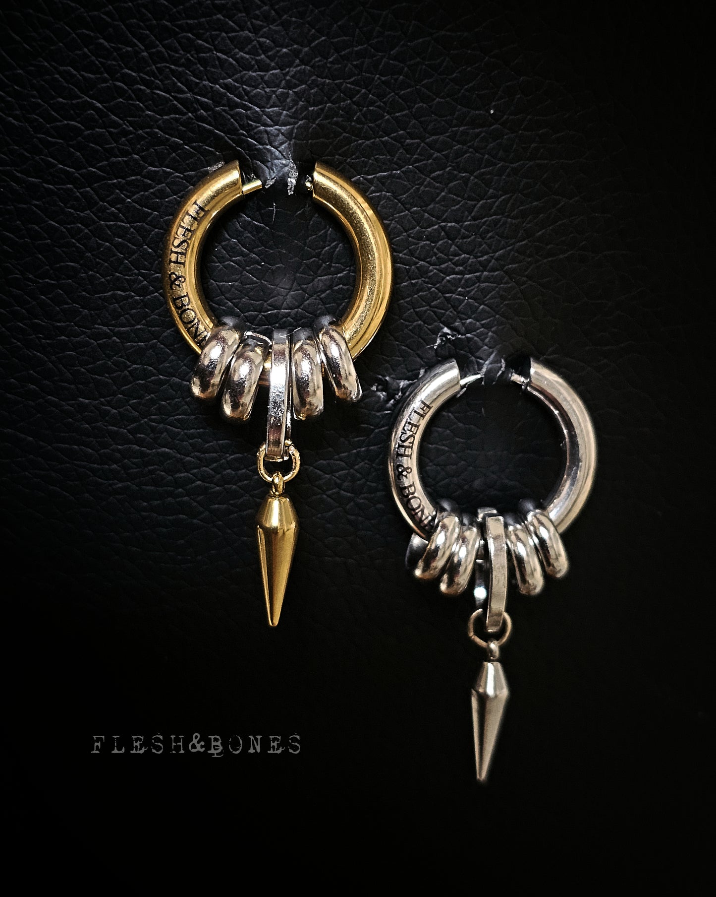 NEO-PUNK APEX mono-earring