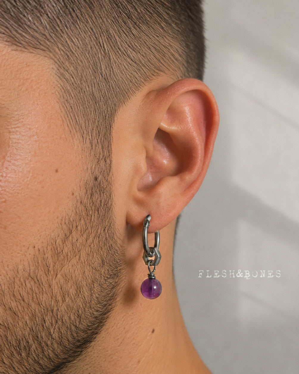 HIKARI mono-earring