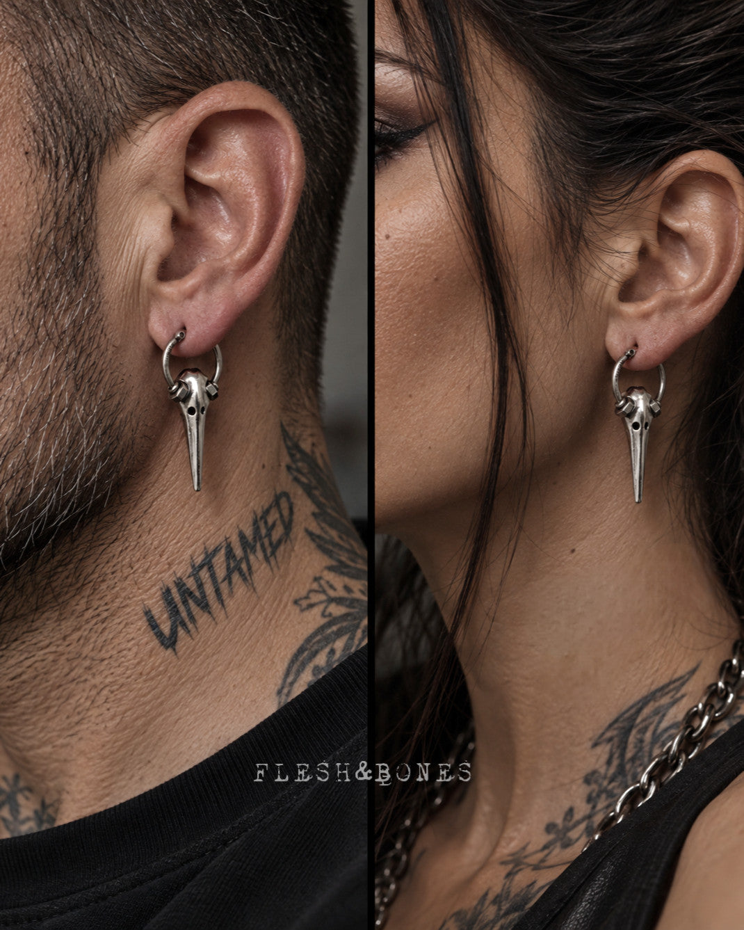 VOODOO REBORN mono-earring