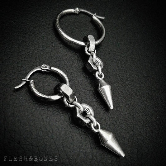 DOUBLE HEX mono-earring