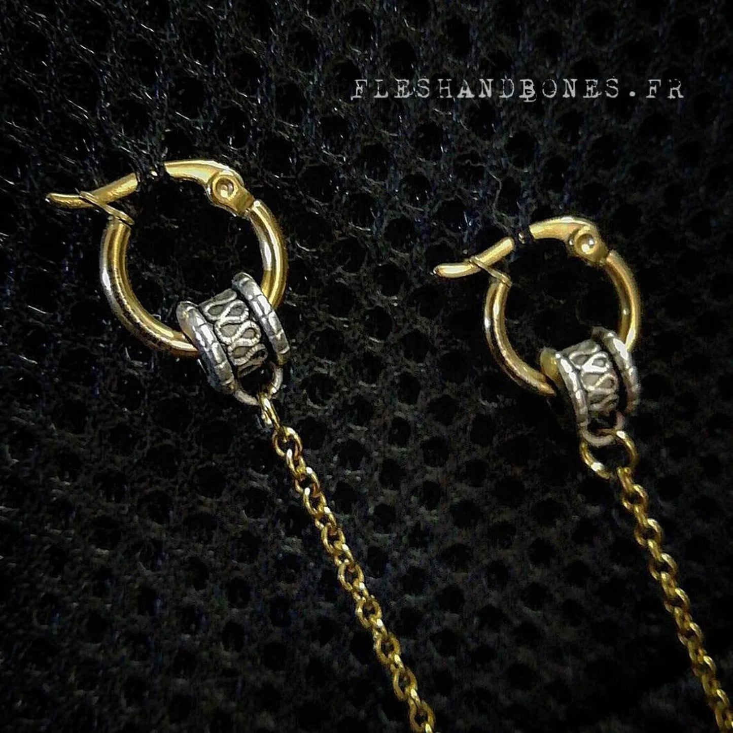 NECK LINK neck chain/earrings HYBRID