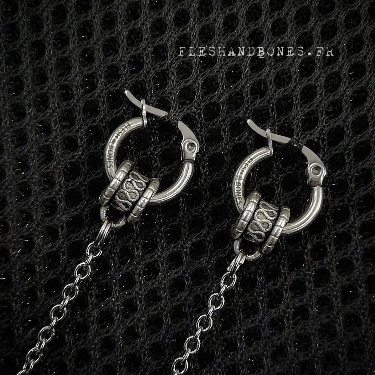 NECK LINK neck chain/earrings HYBRID