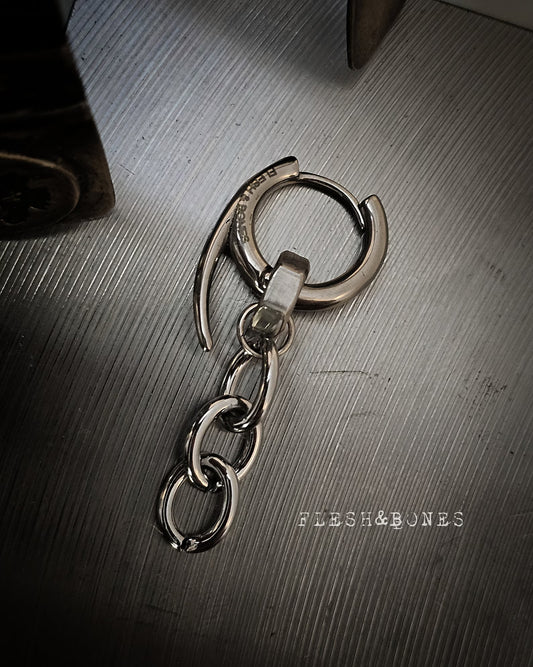 CLUB LINKS mono-earring