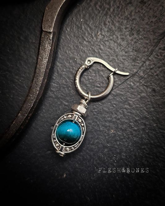 BLUE MOOD mono-earring