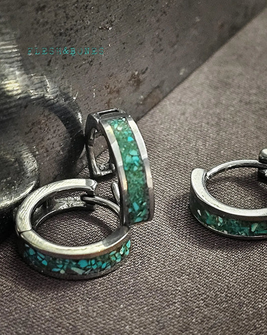 BLUE TROPIC mono-earring
