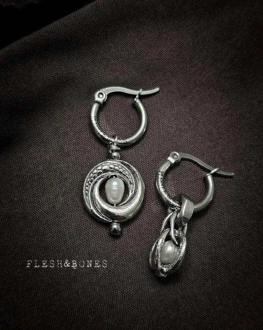 CROWN + KRAKEN mono-earring pack