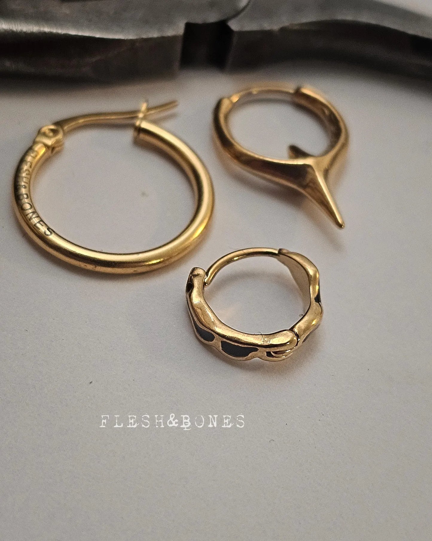 GOLD FEVER pack - 3 earrings