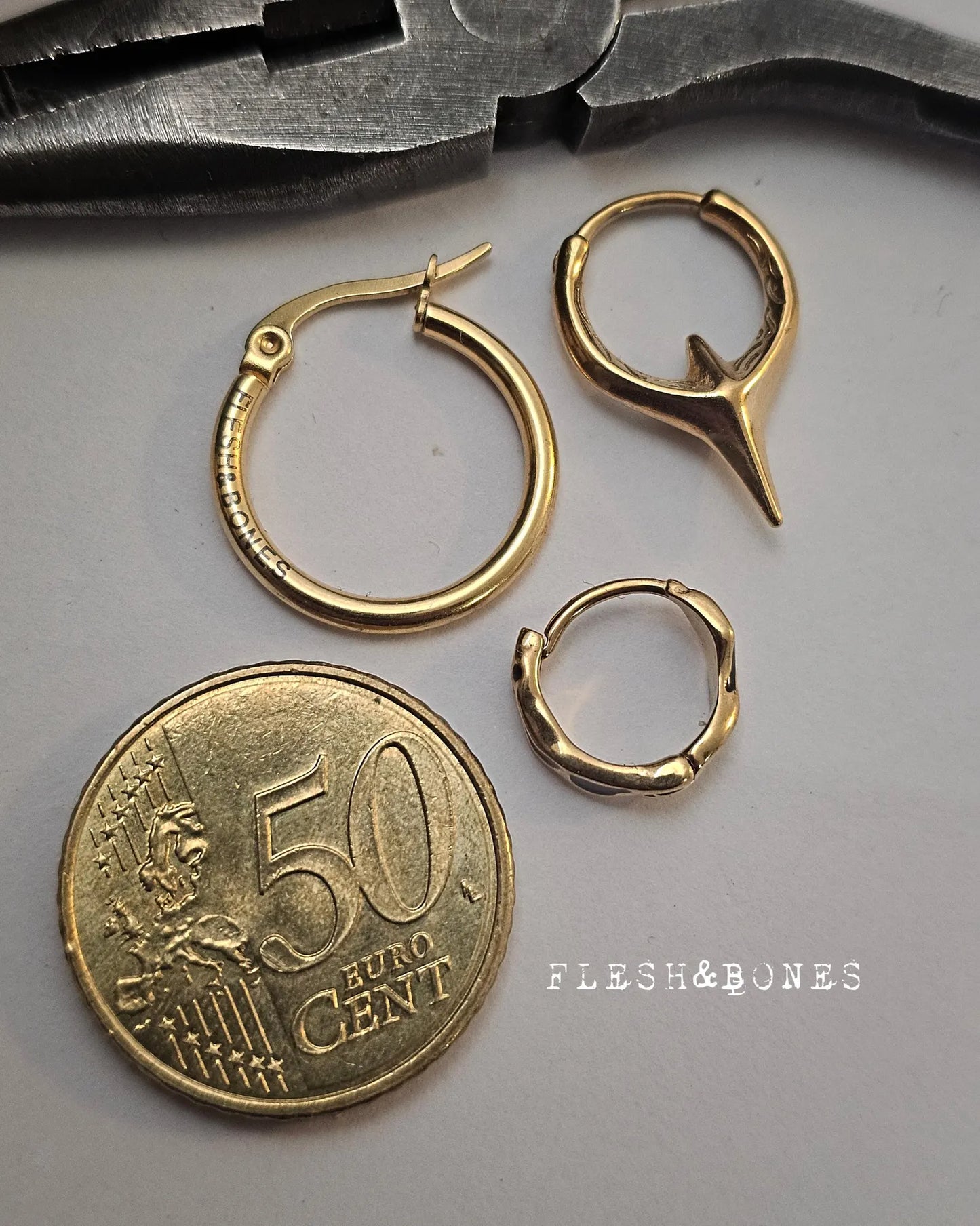 GOLD FEVER pack - 3 earrings